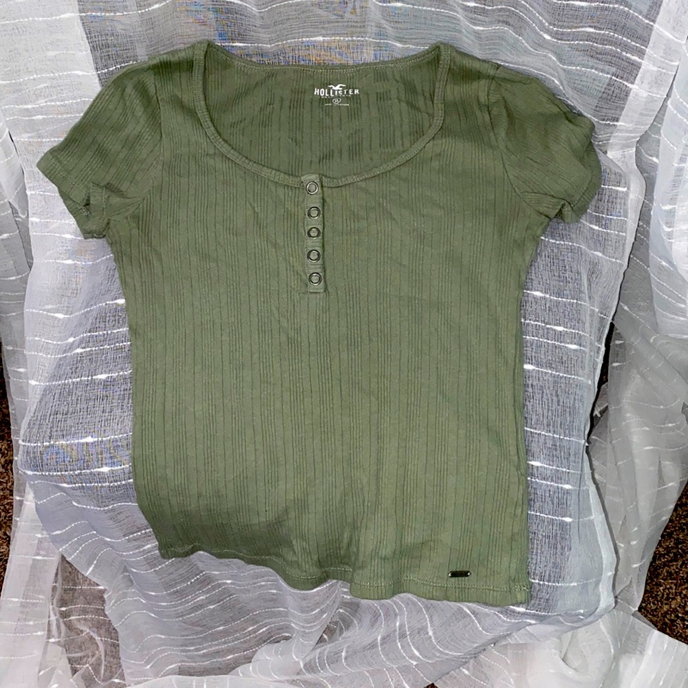 sage green tee
